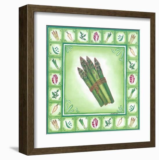 Green Veggies IV-Urpina-Framed Art Print