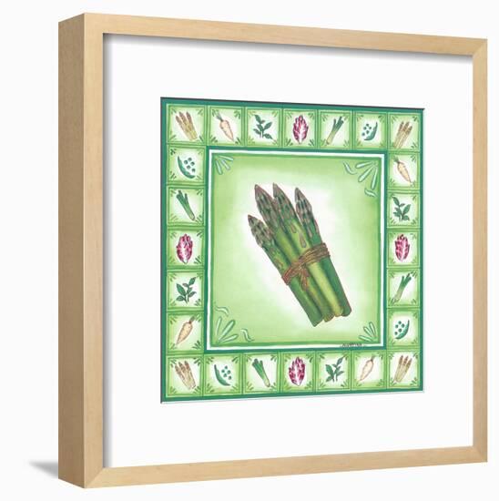 Green Veggies IV-Urpina-Framed Art Print