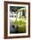 Green Vintage American Car Parked on a Street in Havana Centro-Lee Frost-Framed Photographic Print