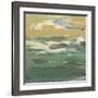 Green Water's Edge II-Alicia Ludwig-Framed Art Print