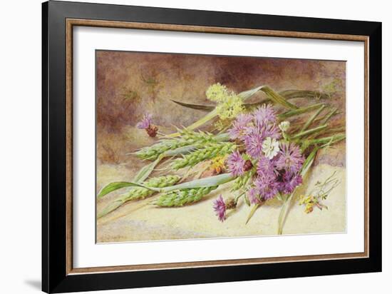 Green Wheat and Wild Flowers-Helen Cordelia Coleman Angell-Framed Giclee Print