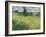 Green Wheat Field with Cypress-Vincent van Gogh-Framed Giclee Print