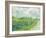 Green Wheat Fields, Auvers, 1890-Vincent van Gogh-Framed Premium Giclee Print