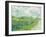 Green Wheat Fields, Auvers, 1890-Vincent van Gogh-Framed Premium Giclee Print