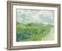 Green Wheat Fields, Auvers, 1890-Vincent van Gogh-Framed Giclee Print