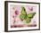 Green Yellow Butterfly 1-Megan Aroon Duncanson-Framed Giclee Print