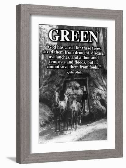 Green-Wilbur Pierce-Framed Art Print