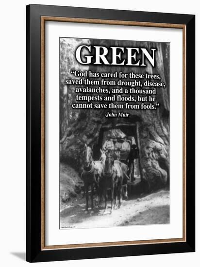 Green-Wilbur Pierce-Framed Art Print