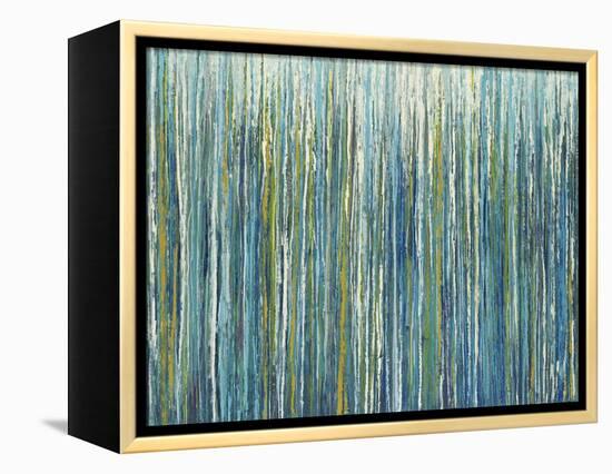 Greencicles-Liz Jardine-Framed Stretched Canvas