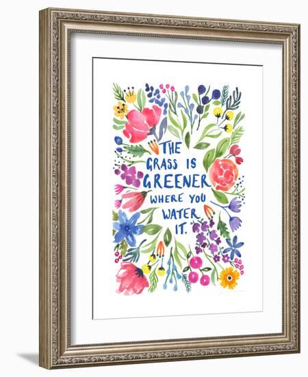 Greener Grass-Elizabeth Rider-Framed Giclee Print