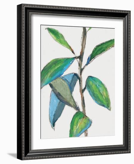 Greener-Isabelle Z-Framed Art Print