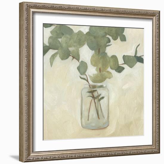 Greenery Still Life II-Emma Scarvey-Framed Art Print