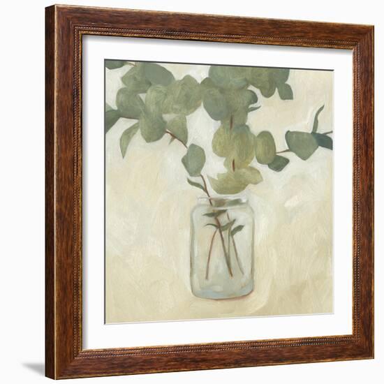 Greenery Still Life II-Emma Scarvey-Framed Art Print