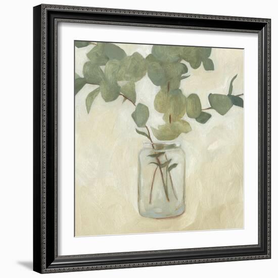 Greenery Still Life II-Emma Scarvey-Framed Art Print