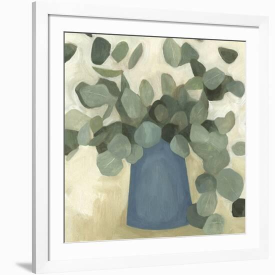 Greenery Still Life VI-Emma Scarvey-Framed Art Print