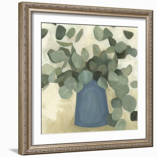 Greenery Still Life VI-Emma Scarvey-Framed Art Print