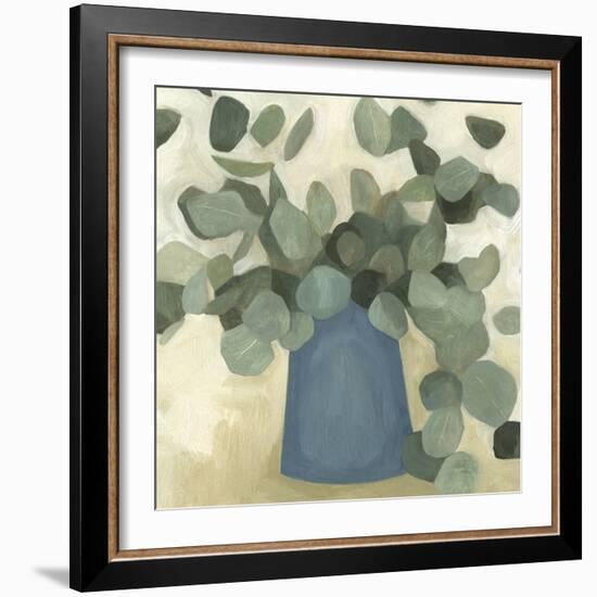 Greenery Still Life VI-Emma Scarvey-Framed Art Print