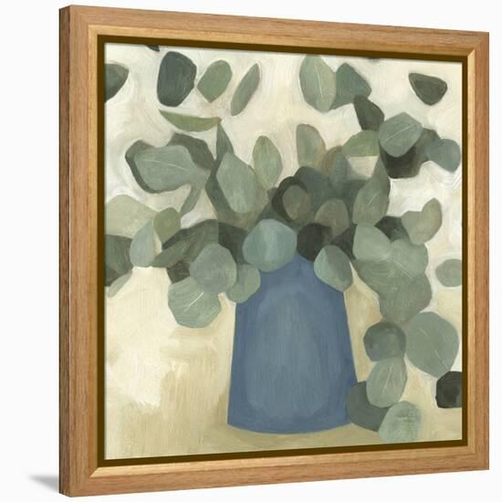 Greenery Still Life VI-Emma Scarvey-Framed Stretched Canvas