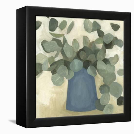 Greenery Still Life VI-Emma Scarvey-Framed Stretched Canvas