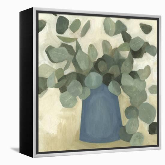 Greenery Still Life VI-Emma Scarvey-Framed Stretched Canvas