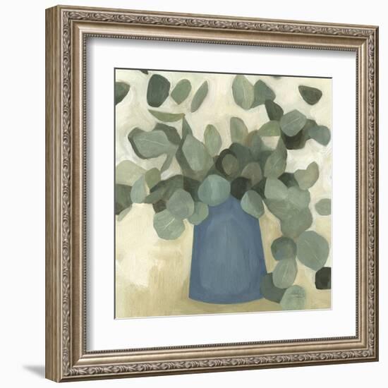 Greenery Still Life VI-Emma Scarvey-Framed Art Print