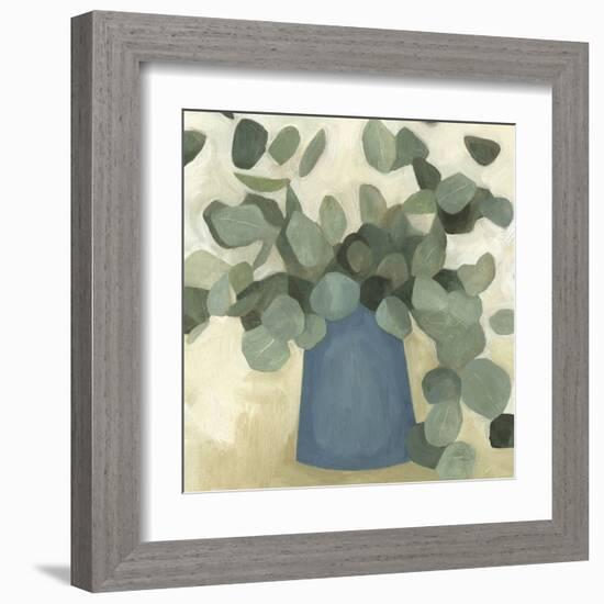 Greenery Still Life VI-Emma Scarvey-Framed Art Print