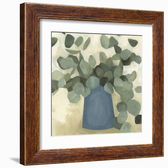 Greenery Still Life VI-Emma Scarvey-Framed Art Print