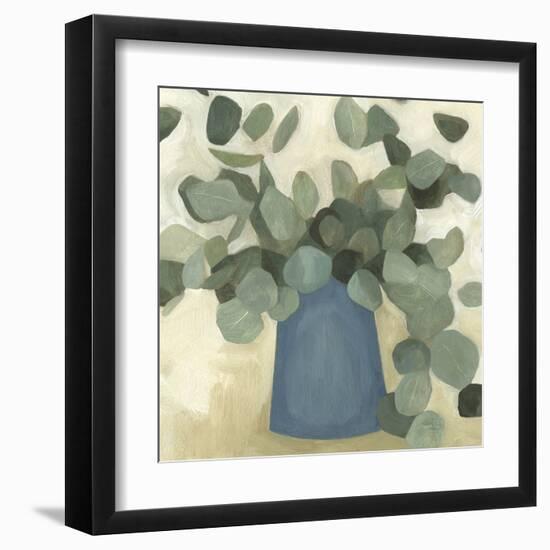 Greenery Still Life VI-Emma Scarvey-Framed Art Print