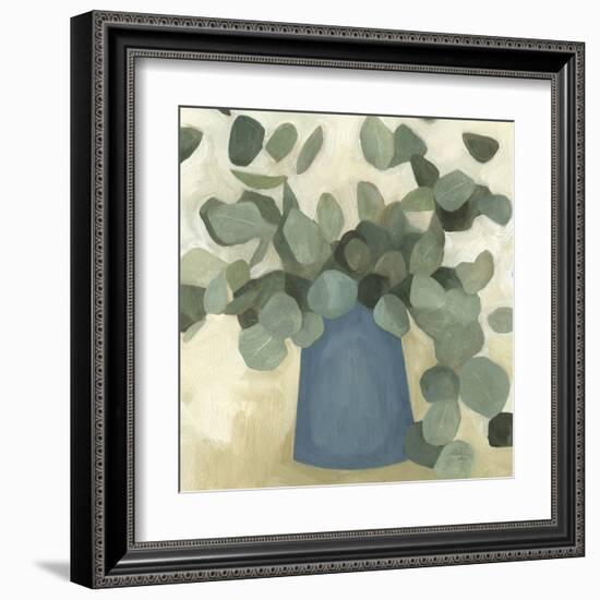 Greenery Still Life VI-Emma Scarvey-Framed Art Print