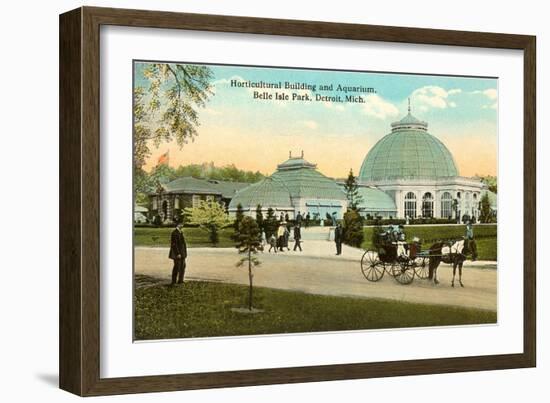 Greenhouse, Belle Isle, Detroit, Michigan-null-Framed Premium Giclee Print