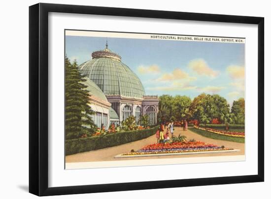 Greenhouse, Belle Isle, Detroit, Michigan-null-Framed Premium Giclee Print