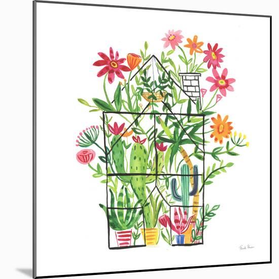 Greenhouse Blooming III-Farida Zaman-Mounted Art Print