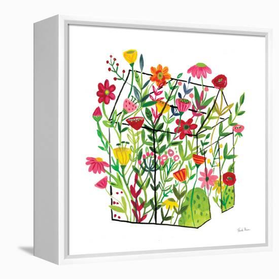 Greenhouse Blooming IV-Farida Zaman-Framed Stretched Canvas