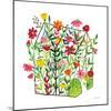 Greenhouse Blooming IV-Farida Zaman-Mounted Art Print