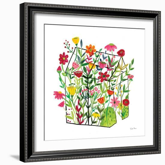 Greenhouse Blooming IV-Farida Zaman-Framed Art Print