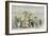 Greenhouse Orchids on Wood-Danhui Nai-Framed Premium Giclee Print