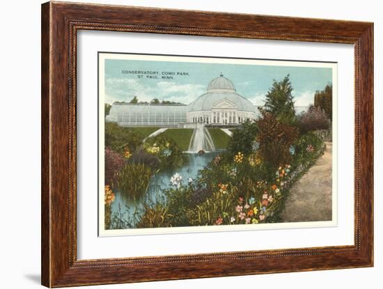 Greenhouse, St. Paul, Minnesota-null-Framed Art Print