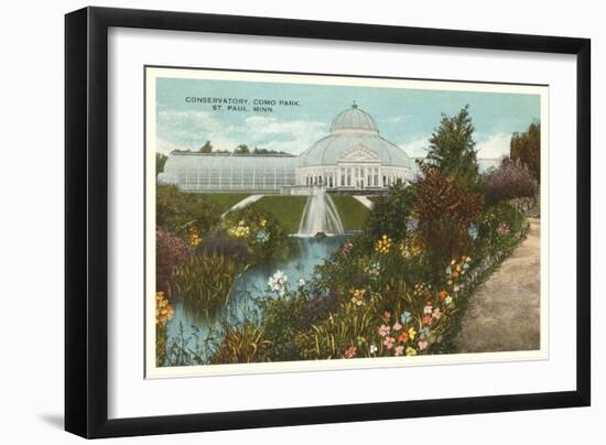 Greenhouse, St. Paul, Minnesota-null-Framed Art Print