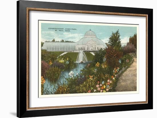 Greenhouse, St. Paul, Minnesota-null-Framed Art Print