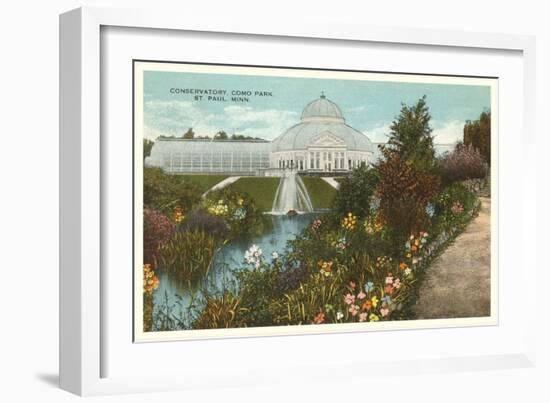 Greenhouse, St. Paul, Minnesota-null-Framed Art Print