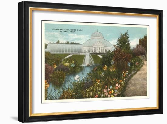 Greenhouse, St. Paul, Minnesota-null-Framed Art Print