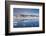 Greenland, Disko Bay, Ilulissat, Town View from Floating Ice, Sunset-Walter Bibikow-Framed Photographic Print