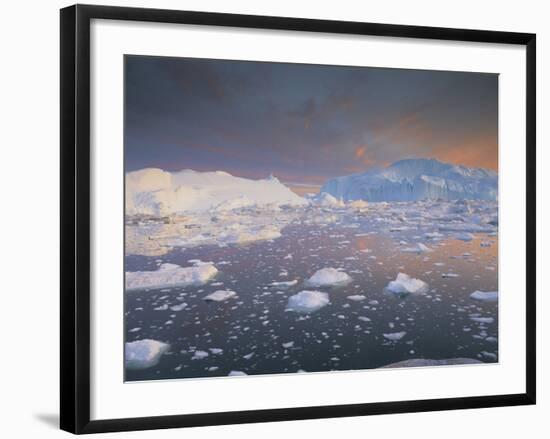 Greenland, Disko Bay-Peter Adams-Framed Photographic Print