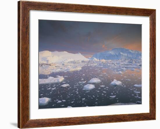 Greenland, Disko Bay-Peter Adams-Framed Photographic Print