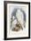 Greenland Falcon, 1862-1873-John Gould-Framed Giclee Print