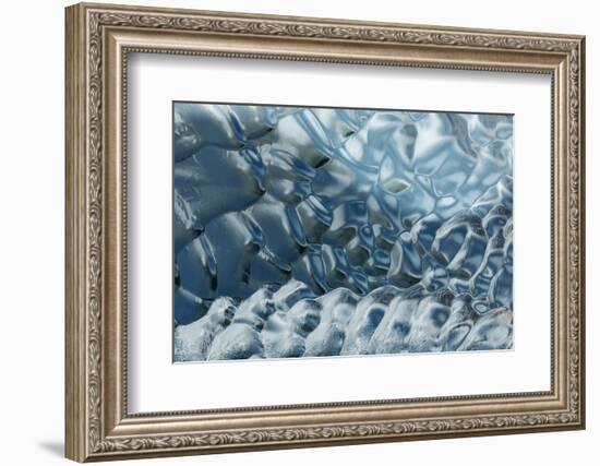 Greenland Ice Abstract-Art Wolfe-Framed Photographic Print