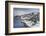 Greenland, Nuuk, City Skyline with Sermitsiaq Mountain-Walter Bibikow-Framed Photographic Print