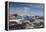 Greenland, Nuuk, Elevated Skyline View-Walter Bibikow-Framed Premier Image Canvas