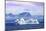 Greenland, Prinz Christian Sund fjord, Kujalleq, Iceberg and mountains at sunrise-Miva Stock-Mounted Photographic Print