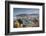 Greenland, Qaqortoq, Elevated Town View-Walter Bibikow-Framed Photographic Print